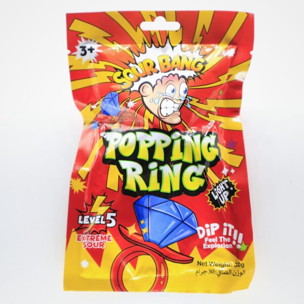 (Sour Bang) حلقات سور بانج بوبينج ديب إت ,صناعة الصين نخب اول 30 غم  