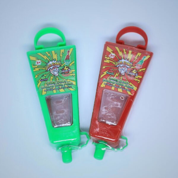 ( SOUR BANG ) مصاصة سور بانج جوسي دروبس مع سلايم , صناعة الصين 30 غم