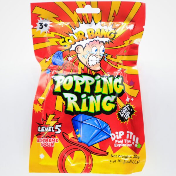 (SOUR BANG )خاتم سور بانج رينج بنكهة مربى الفاكهة والتوت الأزرق 32 جرام