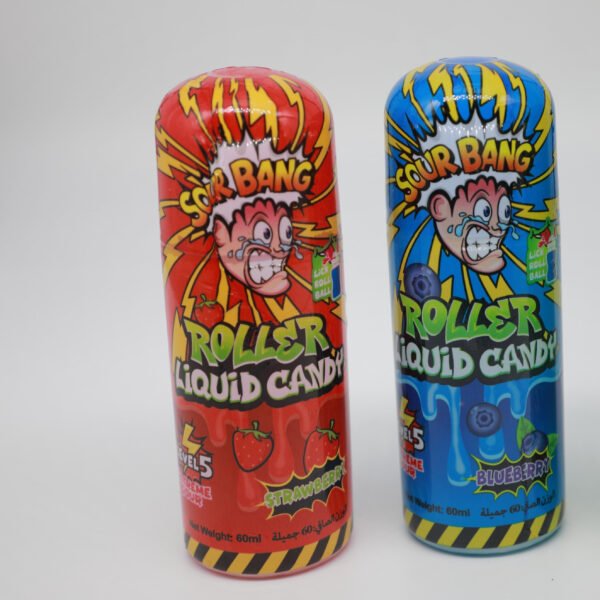 (SOUR BANG ) حلوى سائلة سور بانج رولر ,صناعة الصين نخب اول 60 مل