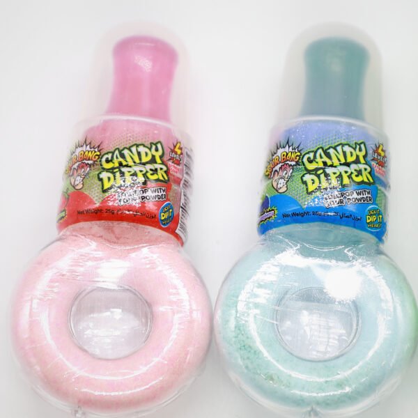 (SOUR BANG) مصاصة حلوى ساور بانج مع مسحوق ساور, صناعة الصين نخب اول 25 غم