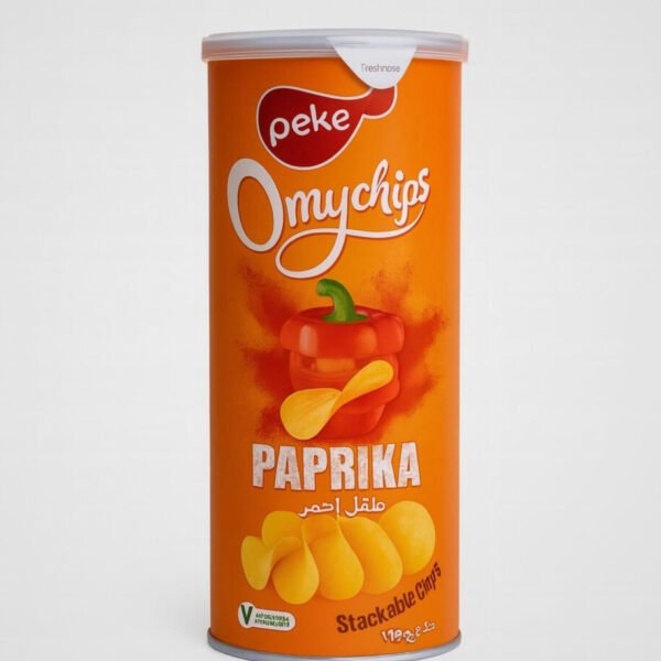 شيبس بيكي BEKE بنكهة البابريكا ,صناعة الصين نخب اول 116غم