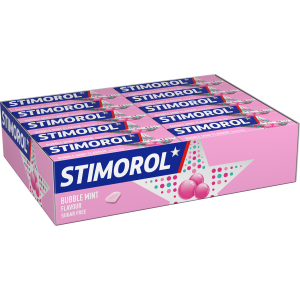 Foil bubble mint 30 x 14g stimorol