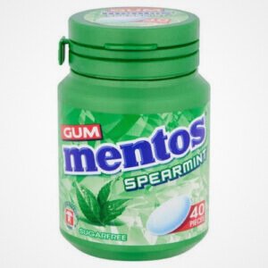 (MENTOS ) مينتوس علكة بنكهة النعنع , صناعة هولندية , 40 قطعة  