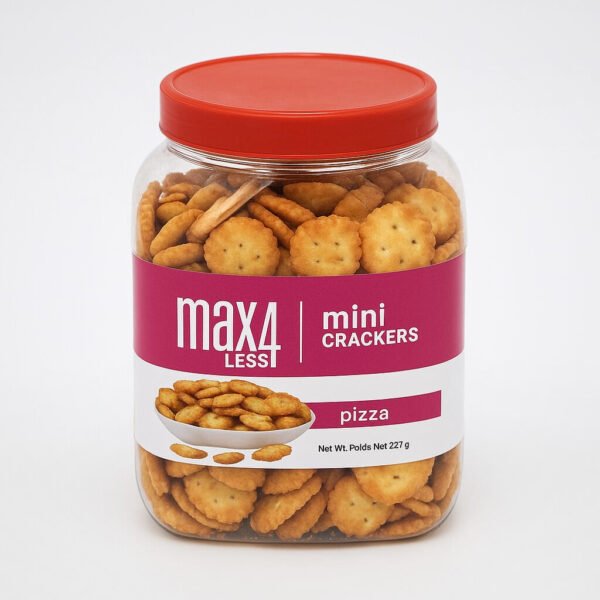 ( MAX 4 LEES ) بسكويت مقرمش بنكهة البيتزا , صناعة الهند 277 غم  
