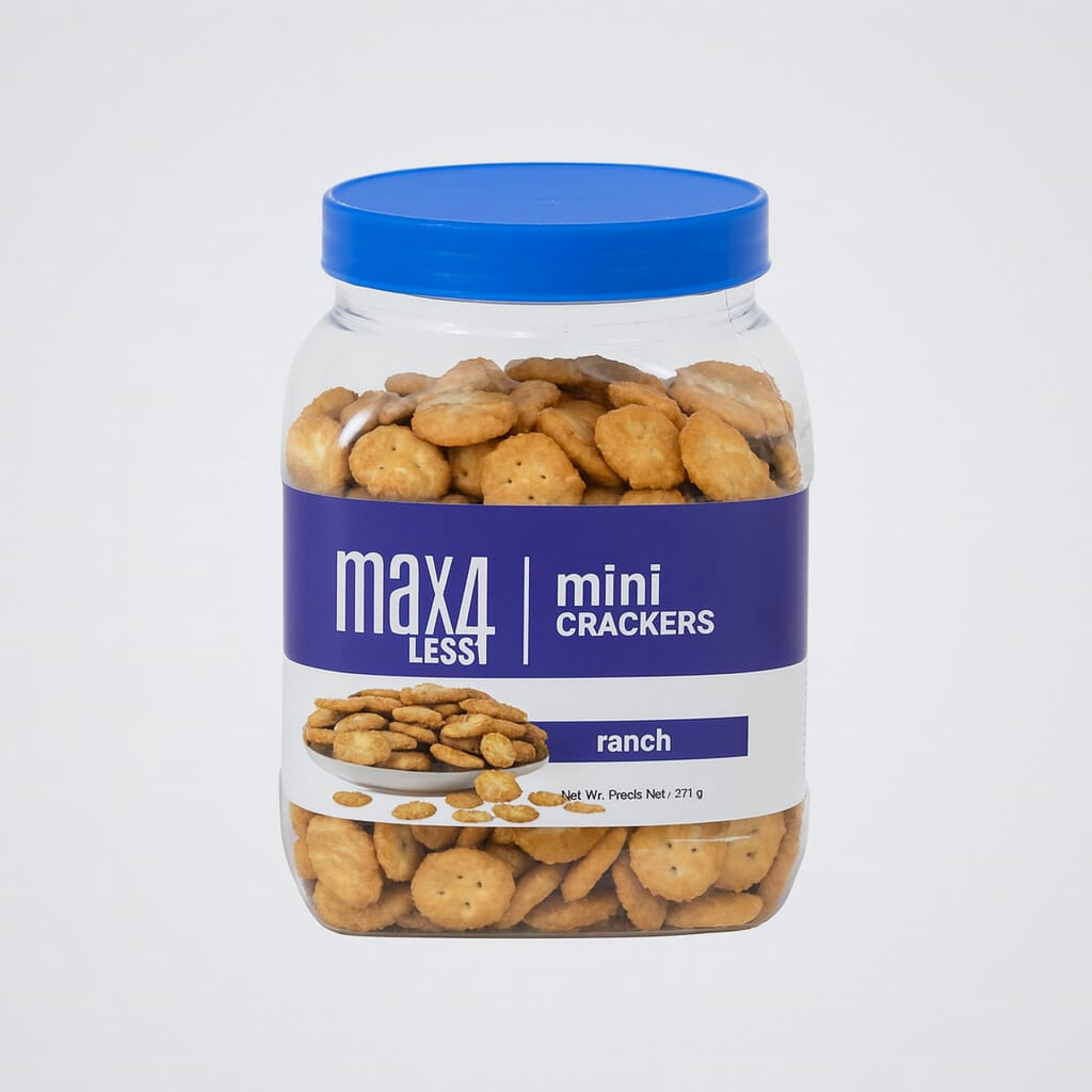 Crunchy Biscuits with a wonderful ranch flavor, made in India, 277 gm