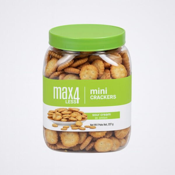 ( MAX 4 LEES ) بسكويت مقرمش بنكهة الكريمة الحامضة , صناعة الهند 277 غم  